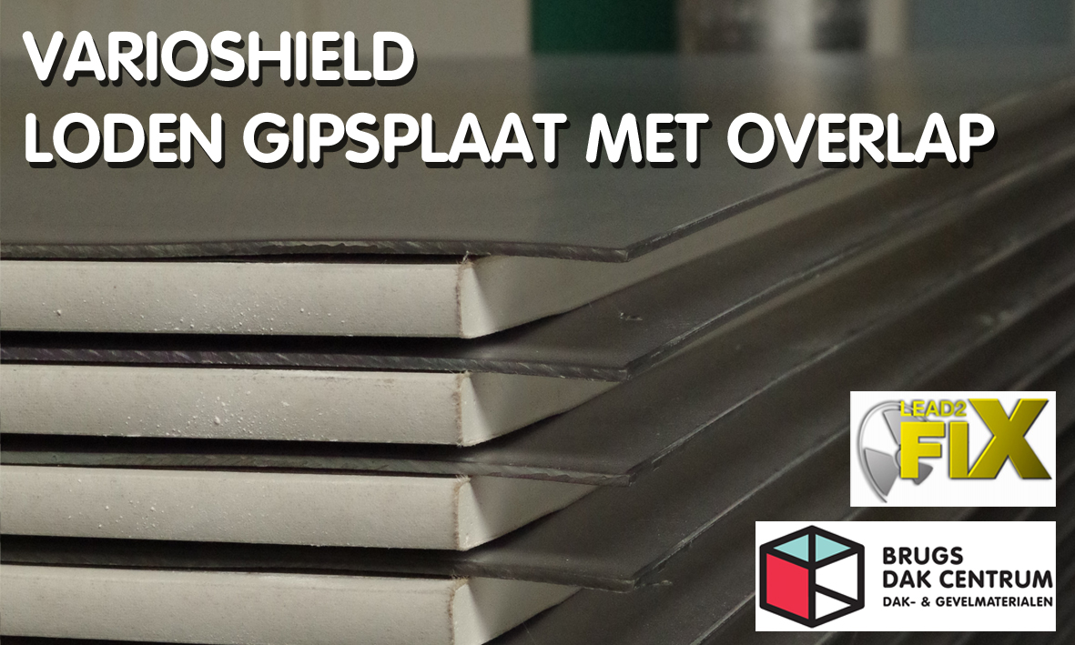 Beschermingswand / gipsplaat met loden overlap